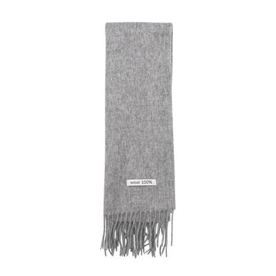 Squaz Daily Wool Muffler Plain Scarf SDRM023