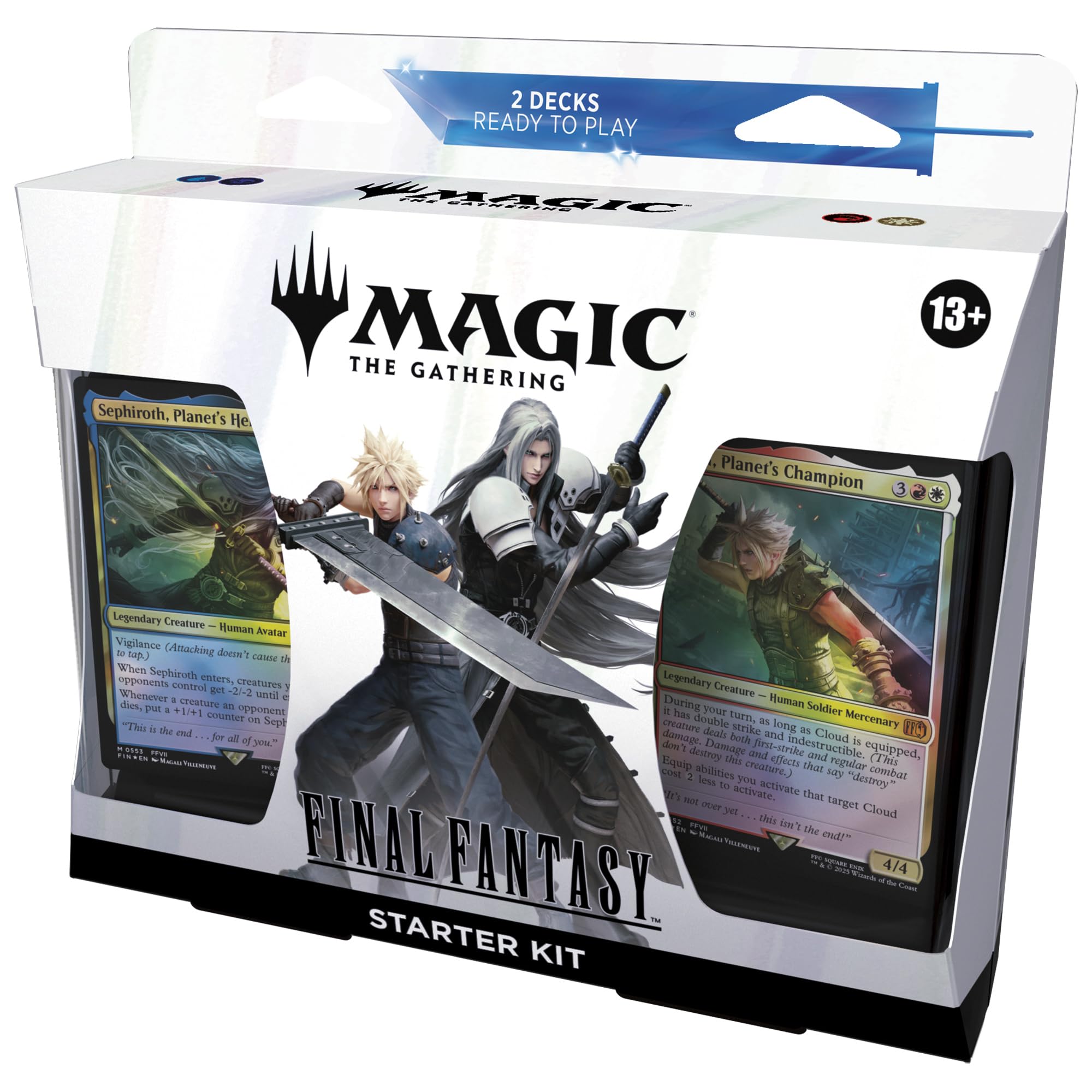 

Збірник FINAL FANTASY Стартовий набір MTG Торгові карти Wizards of the FIN D38540000 Магія - (Версія Française) Гра, Узбережжя,