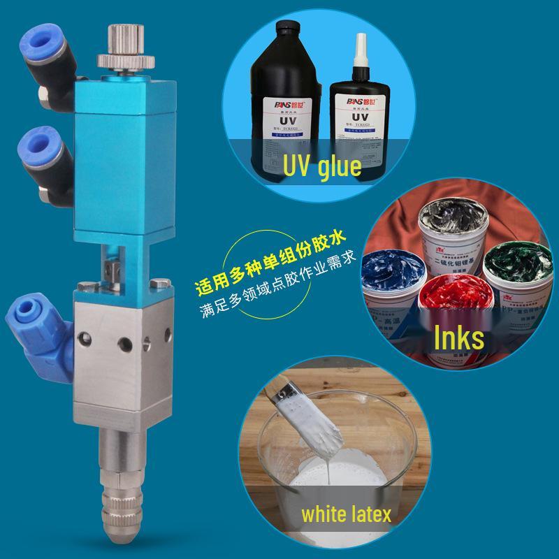 MY228 Precision Glue Dispensing Valve for UV, White, and Silicone Glue