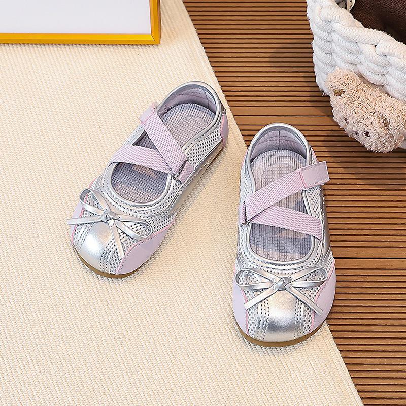 2026 New Girls' Princess Leather Flats - Fashionable & Versatile Spring/Autumn Toddler Shoes