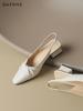 Daphne Women's Closed-Toe Sandals with Mid-Heel