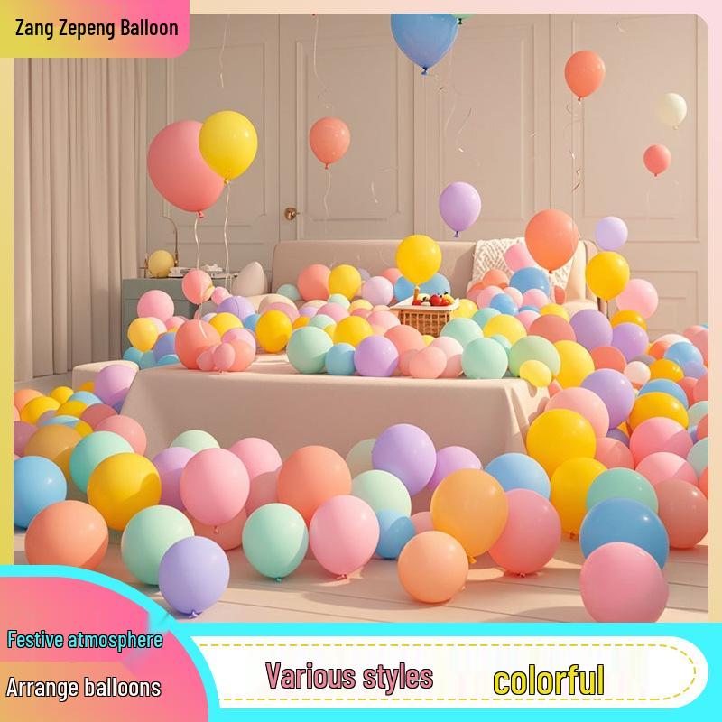 

Macaron Balloons for Kids Party Decor - Birthday, Proposal & Venue Atmosphere Enhancer