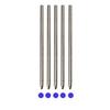5/10/50 PCS 67mm Pen Refill Metal Ballpoint Pen Refills Office School Supplies Stationery Gifts Blue Black Pen Refills