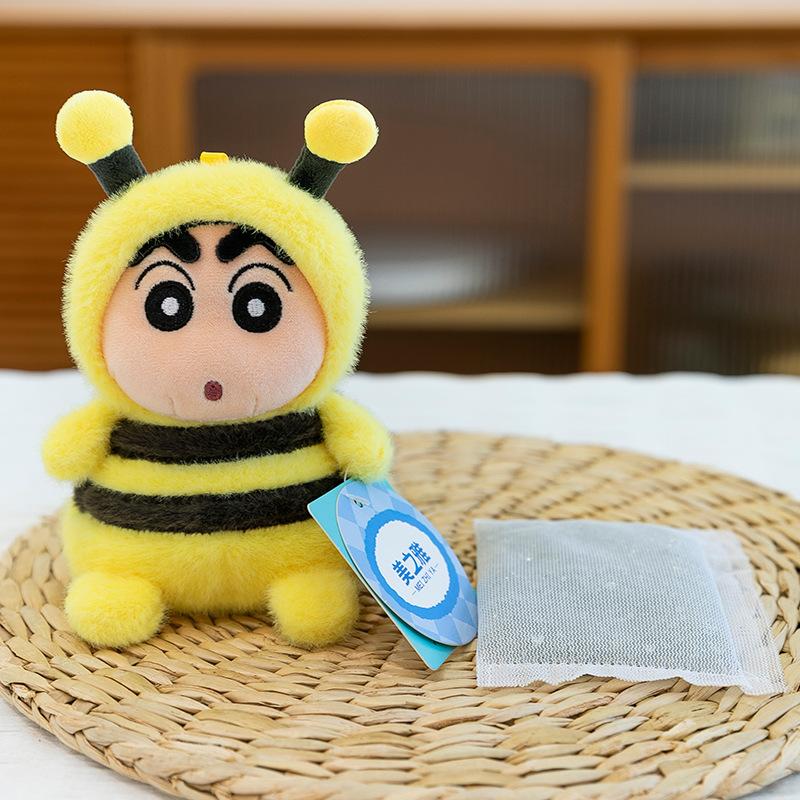 Scented Bean Bag Plush Toy, Aromatherapy Stuffed Animal with Refillable Scent Pouch, Cute Keychain Bag Charm for Car Home Decor