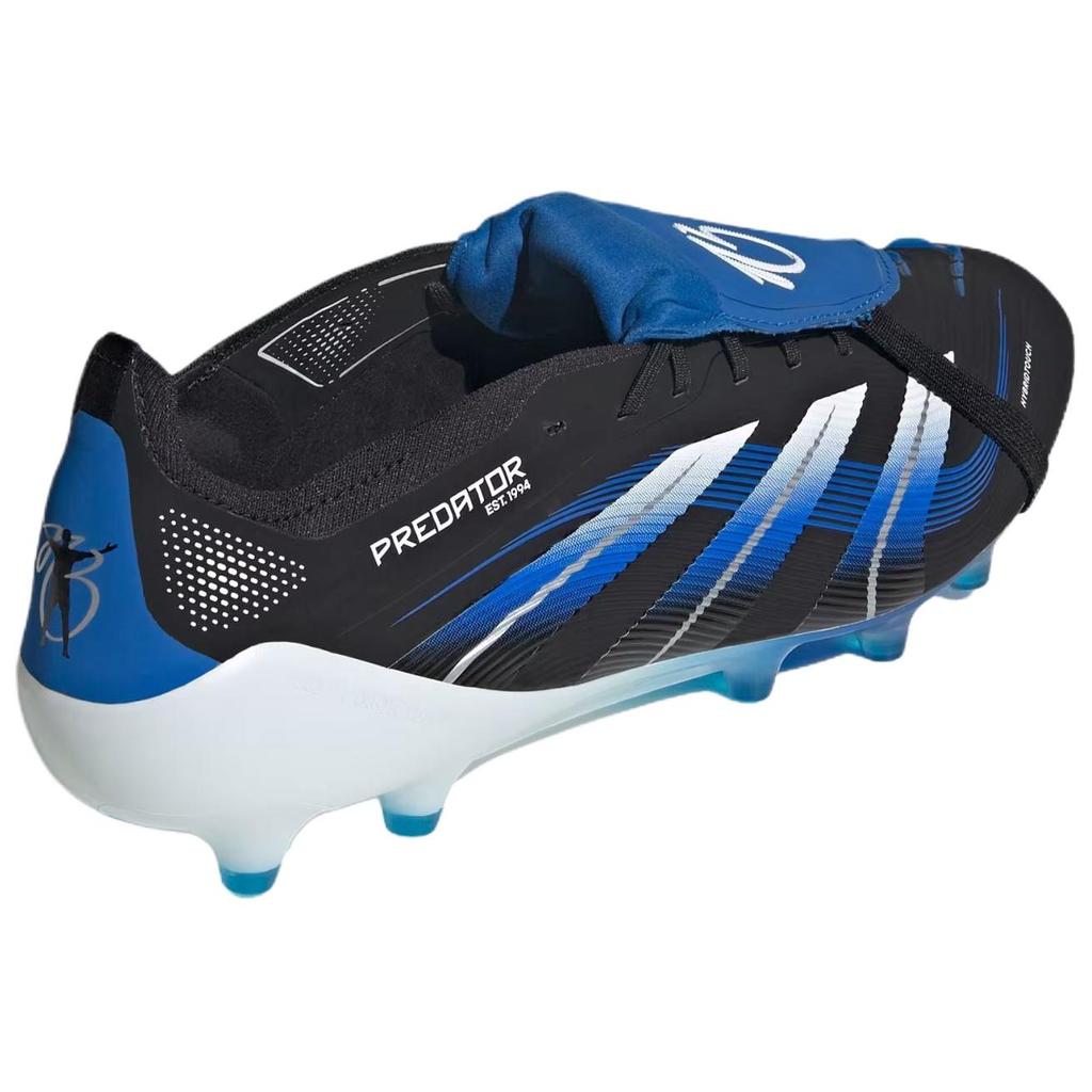 Adidas Predator Elite JB Comfortable Soft Soccer Shoes Unisex Soccer Shoes Black Blue JR1753