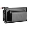 Side Air Vent Ventilation Exhaust Fan Motorhome Trailer RV Black 12V for Trailer Boat Marine Yacht