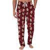 Men's Casual Pajama Pants with Pockets Valentine's Day Design