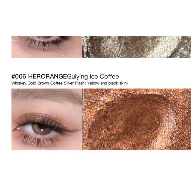 HERORANGE - Light Luxury Glitter Monochrome Eyeshadow - 7 Colors