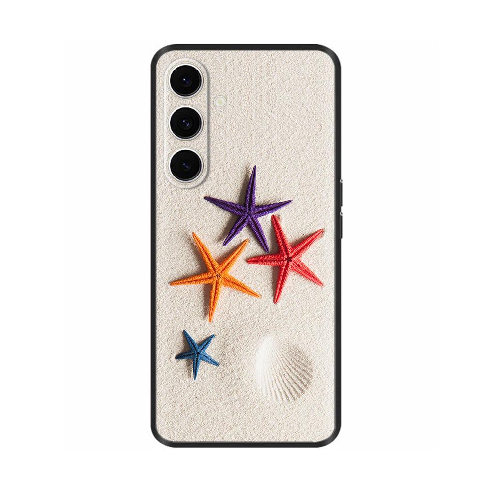 For Samsung Galaxy S24 FE Case Soft Black Silicone TPU Coque for Galaxy S24 Plus S24+ S24FE 5G Phone Cover Capa S 24 FE Shell