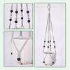 Macrame Plant Hanger Boho Hanging Planter Holder Cotton Rope Flower Pot Hanger for Home Patio Garden Decor
