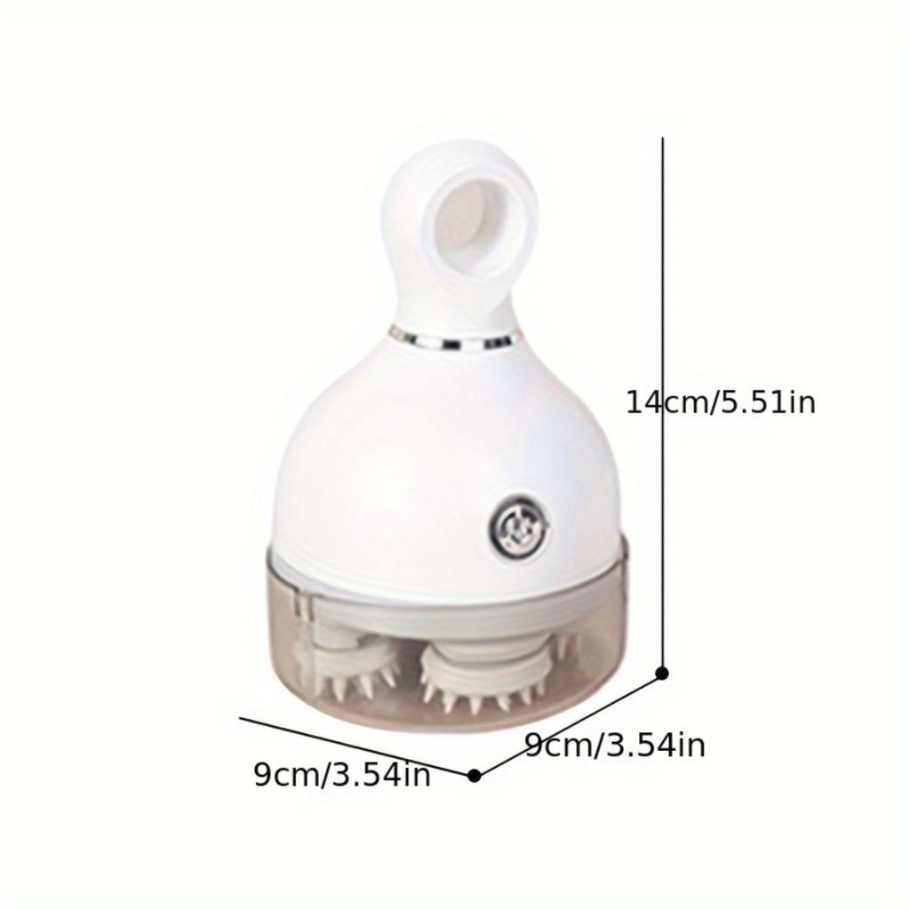 New multifunctional head massager, handheld head decompression therapy, waterproof kneading, wireless head massager.
