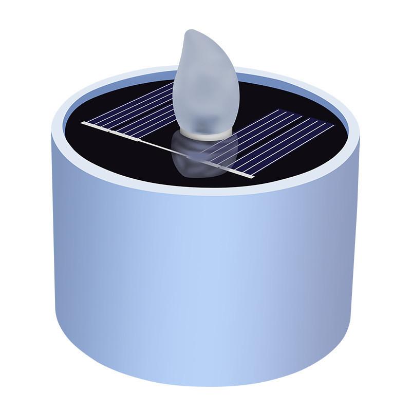 Solar Led Candle Light Waterproof Outdoor Garden Decor For Patio And Yard Use