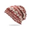 Popular Baotou Stacking Hat Men's and Women's Pullover Hat Scarf Dual-purpose New Printed Headscarf Hat Head