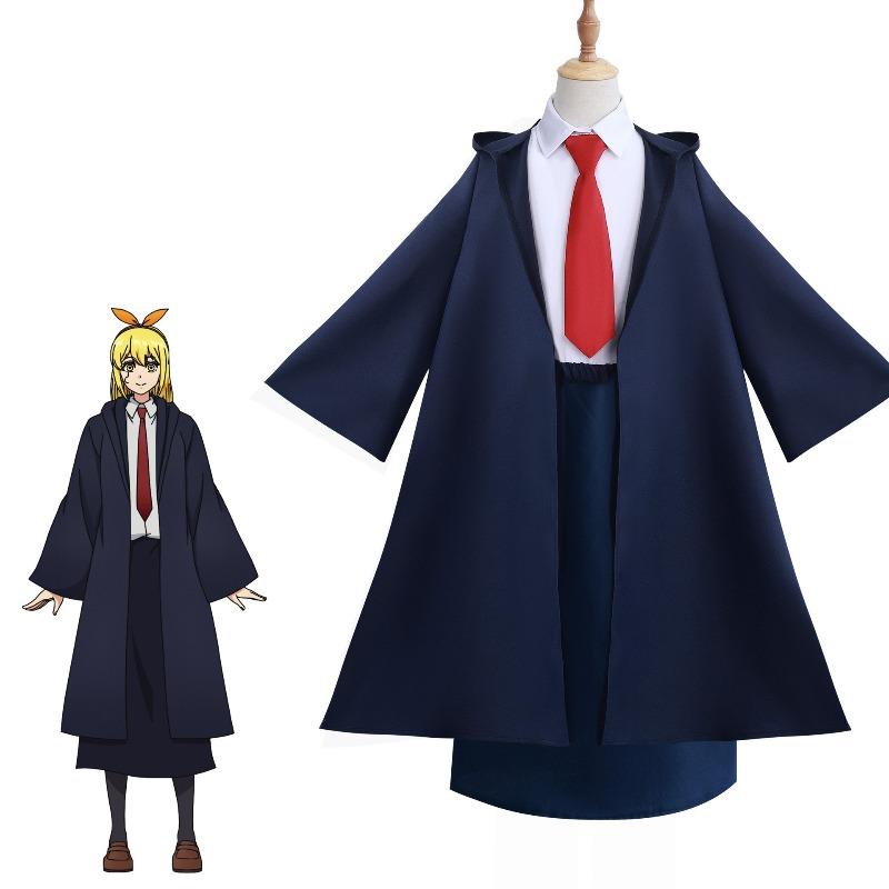 Anime Mashle Raymond Cosplay Costume 2025 Women Men Child Magic Coat Cloack Academy Uniforms Blue Robe Uniform Suit Party