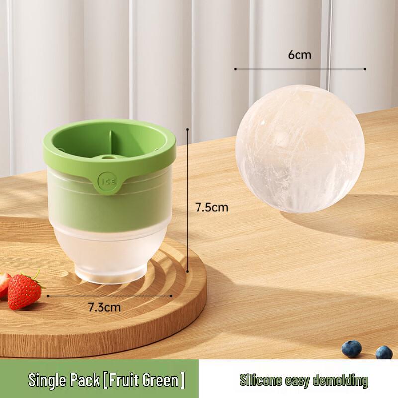 

Large Round Ice Ball Maker Mold
