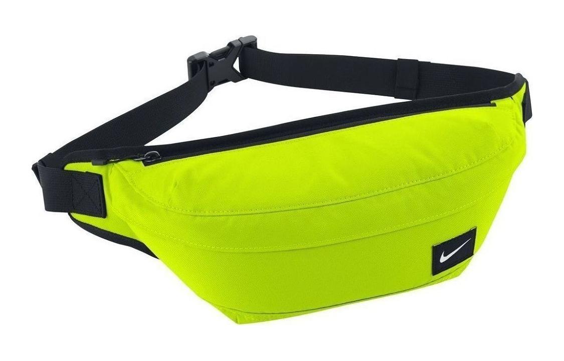 Сумка-слинг Nike из полиэстера, поясная сумка Regular Унисекс Неоновый желтый BA4272-701