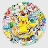 50/100pcs Cute And Charming Anime Pokemon Psyduck Stickers Adorable Cartoon Graffiti Decal DIY Phone Water Bottle Laptop Sticker designed for