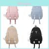Girls Backpack 20l Nylon School Bag With Large Capacity For Daily Use