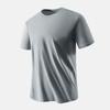 Short T-shirt Men's Fitness Ice Silk Half-sleeve Men's Breathable Mesh Loose Plus Fat Plus Size Sports Short-sleeved Breathable Sweat-wicking T-shirt