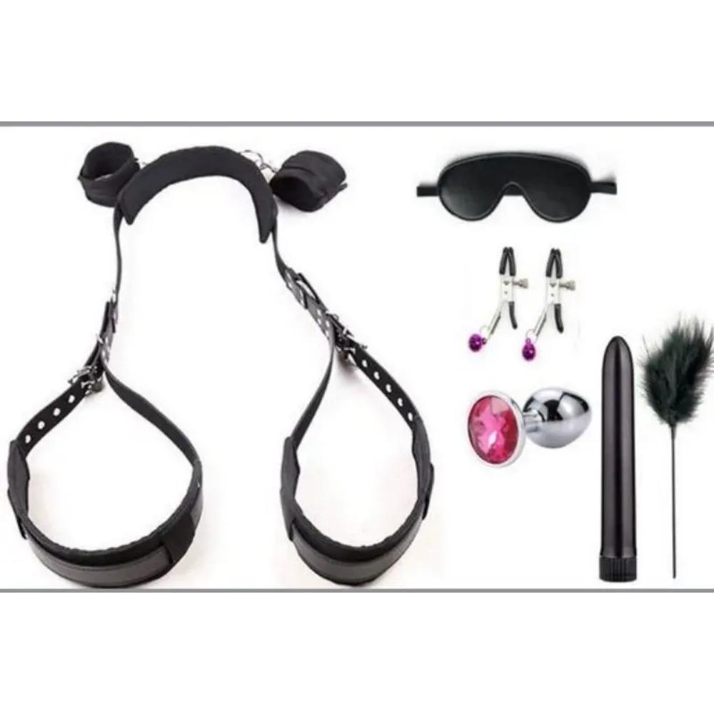 SM Upgrade Hand and Leg Straps 18+Adult Couple Women's Binding and Binding Handcuffs, Leg Cuffs, Sex Toys For Woman Couples