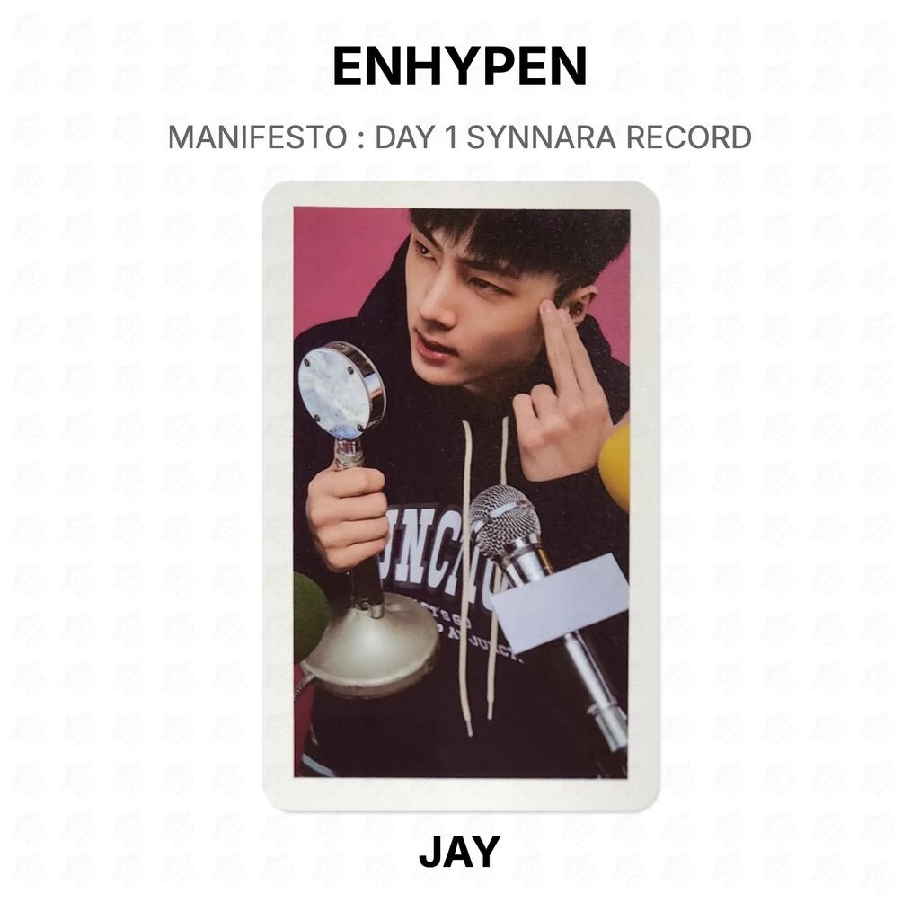 ENHYPEN MANIFESTO : DAY 1 SYNNARA RECORD Official Photocard