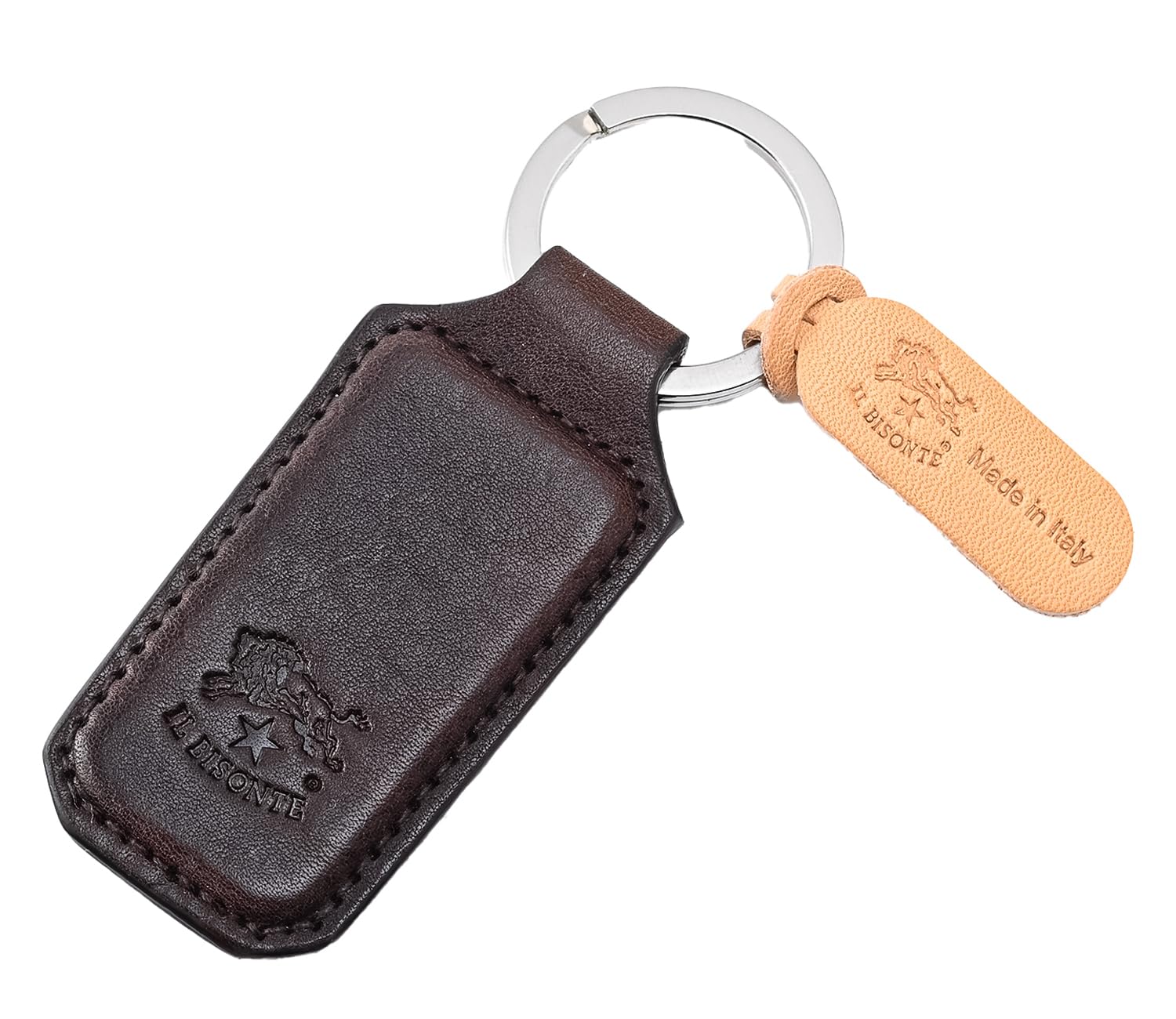 

Брелок IL BISONTE для ключей мужской женский кожаный Moro SKH143PO0001BW432N [Товар]