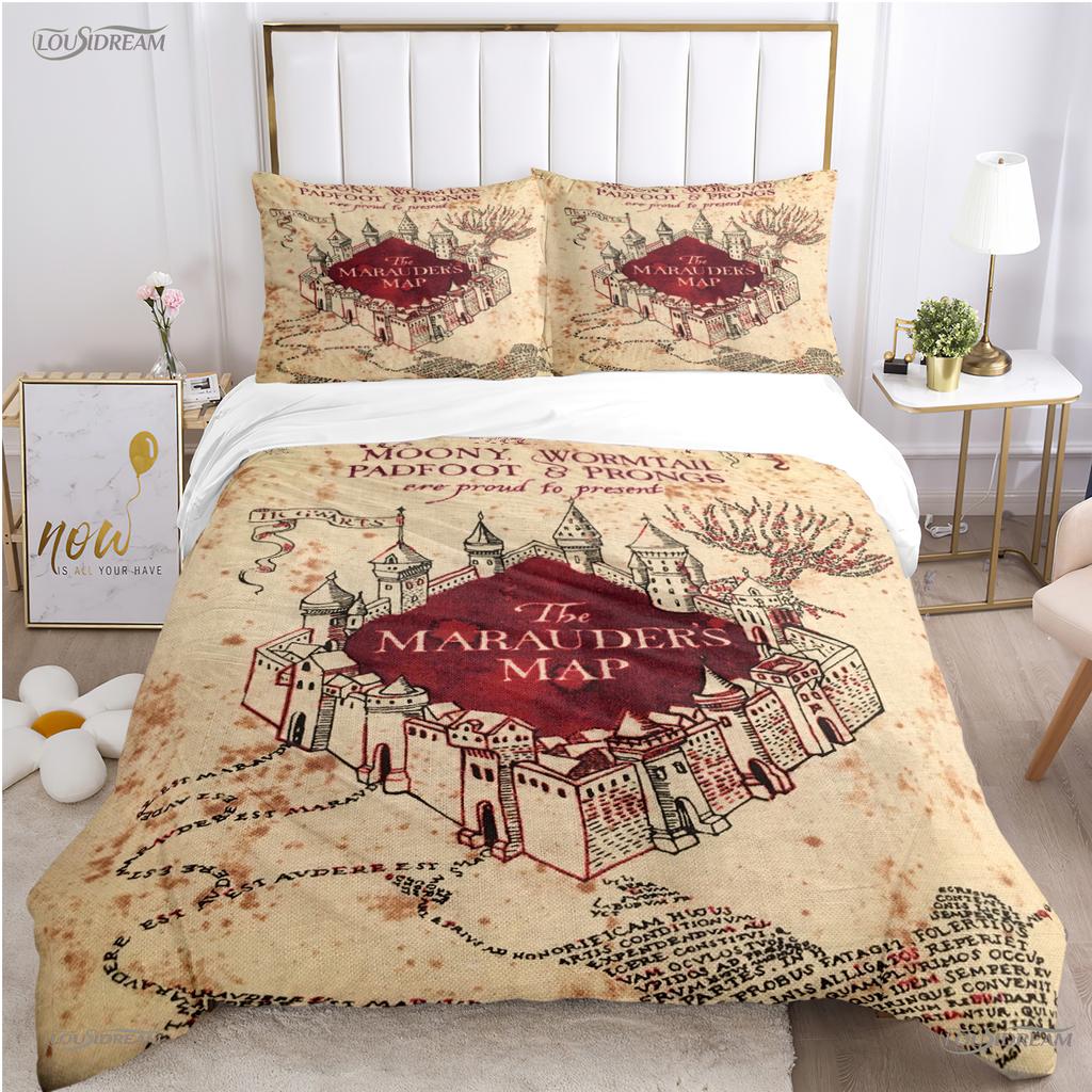 Comforter Magic Movie Tv Patt Halloween Comforter Bedding Sets Soft And S For Single/Double/Queen/King