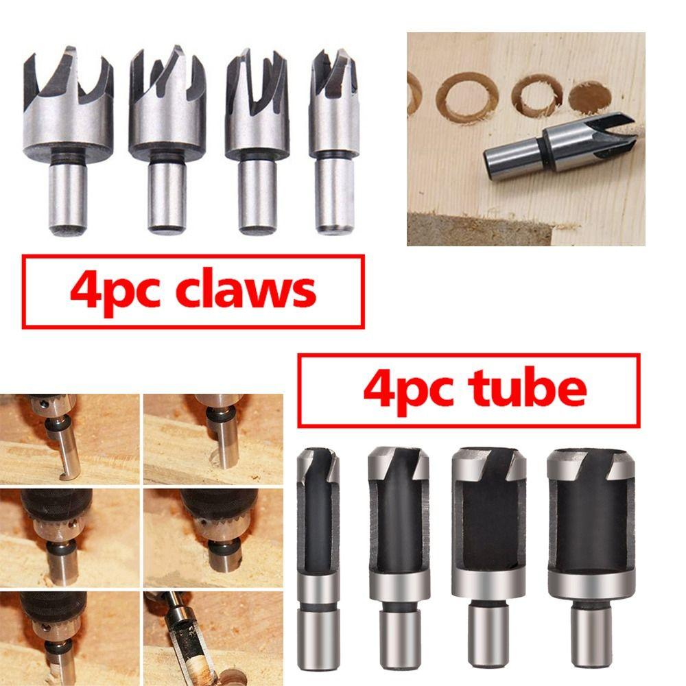 Woodworking Cork Drill Bit Hand Drill Tool Drill Bit Set Cutting Tool Wood Plug Cutter Cork Bit