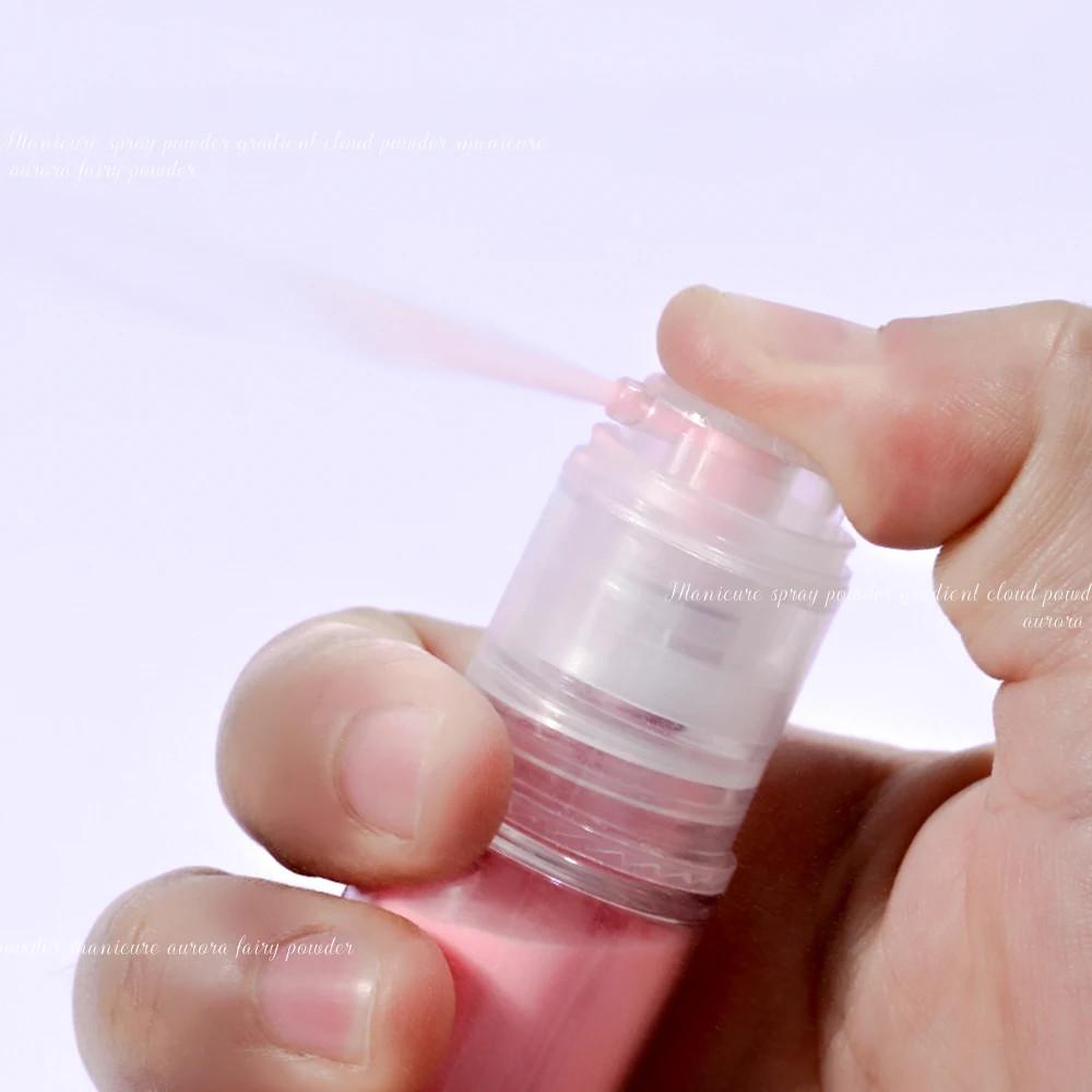 12 Colors Quick Ombre Spray Acrylic Powder for Nails Neon Gradient Pastel with Amazing Effect Professional Nail Dip Powder