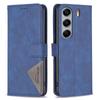 BINFEN COLOR For TECNO Camon 40 Pro 5G Phone Cases Wallet Stand Geometry Imprinted Leather Cover