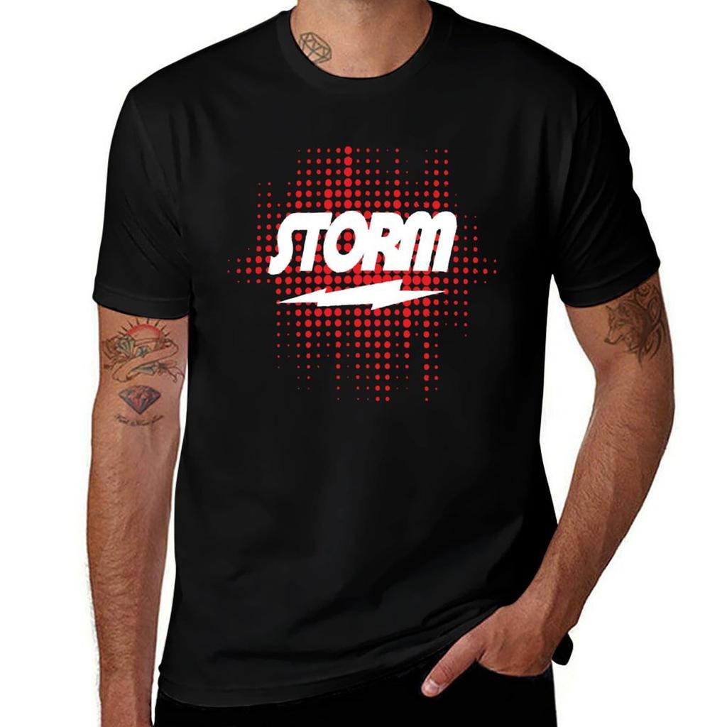 Storm Bowling Tshirt Basic Plain Tee For Spring And Summer Tshirt