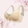 Plus Size Lace Front Closure Wirefree Women S Vest Style Bra