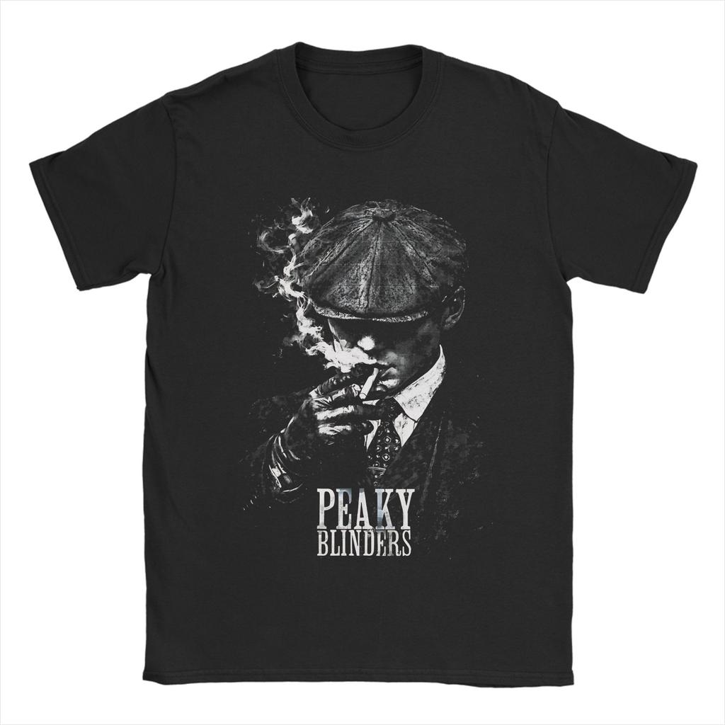 Unisex Women Fashion Tommy Shelby Peakys Blinders Tee T Shirt Pure Cotton Tshirts Clothing