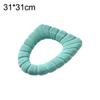 Bathroom Toilet Seat Pad Soft Warm Washable Stretchable Cloth Toilet Seat Cover, Fits For Most Seats For Bathroom