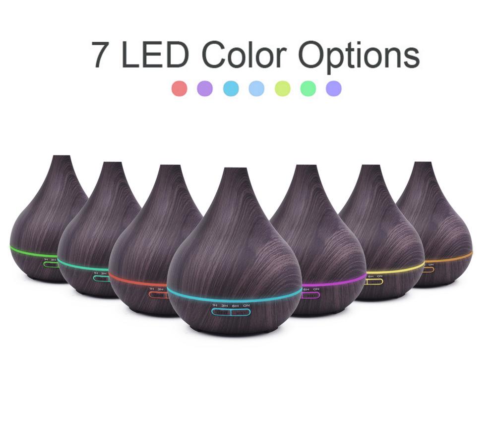 Smart WiFi Aroma Diffuser with Ultrasonic Humidifier & Pointed Nozzle - 400ML Air Purifier & Creative Gift