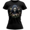 Bands and Bones Dark Nun 1 Gothic Women's T-Shirt