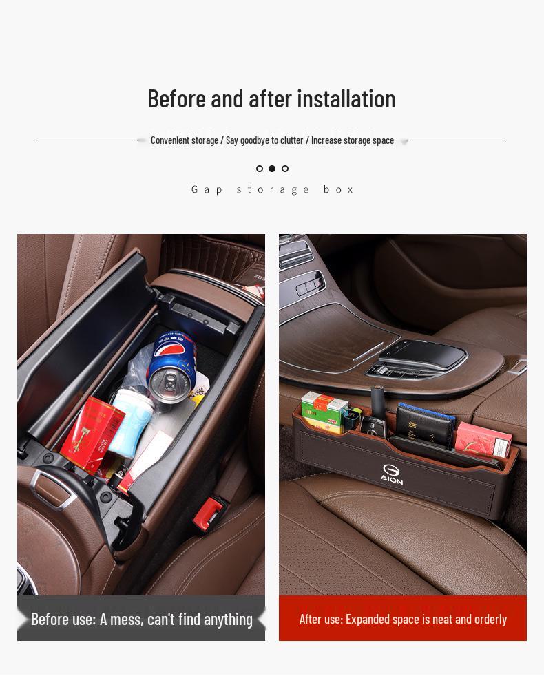 AION S PLUS Car Seat Gap Storage Box - Interior Decoration & Organizer