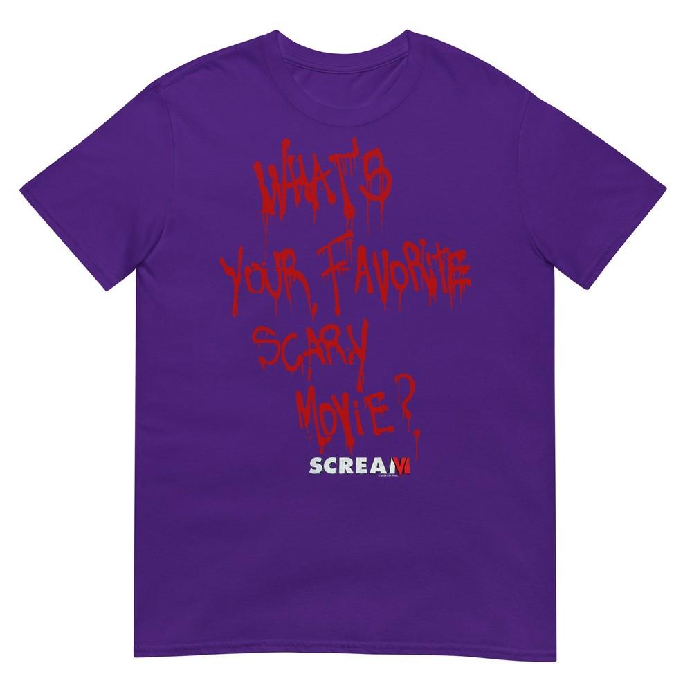 Scream 6 Favorite Scary Movie Tshirt