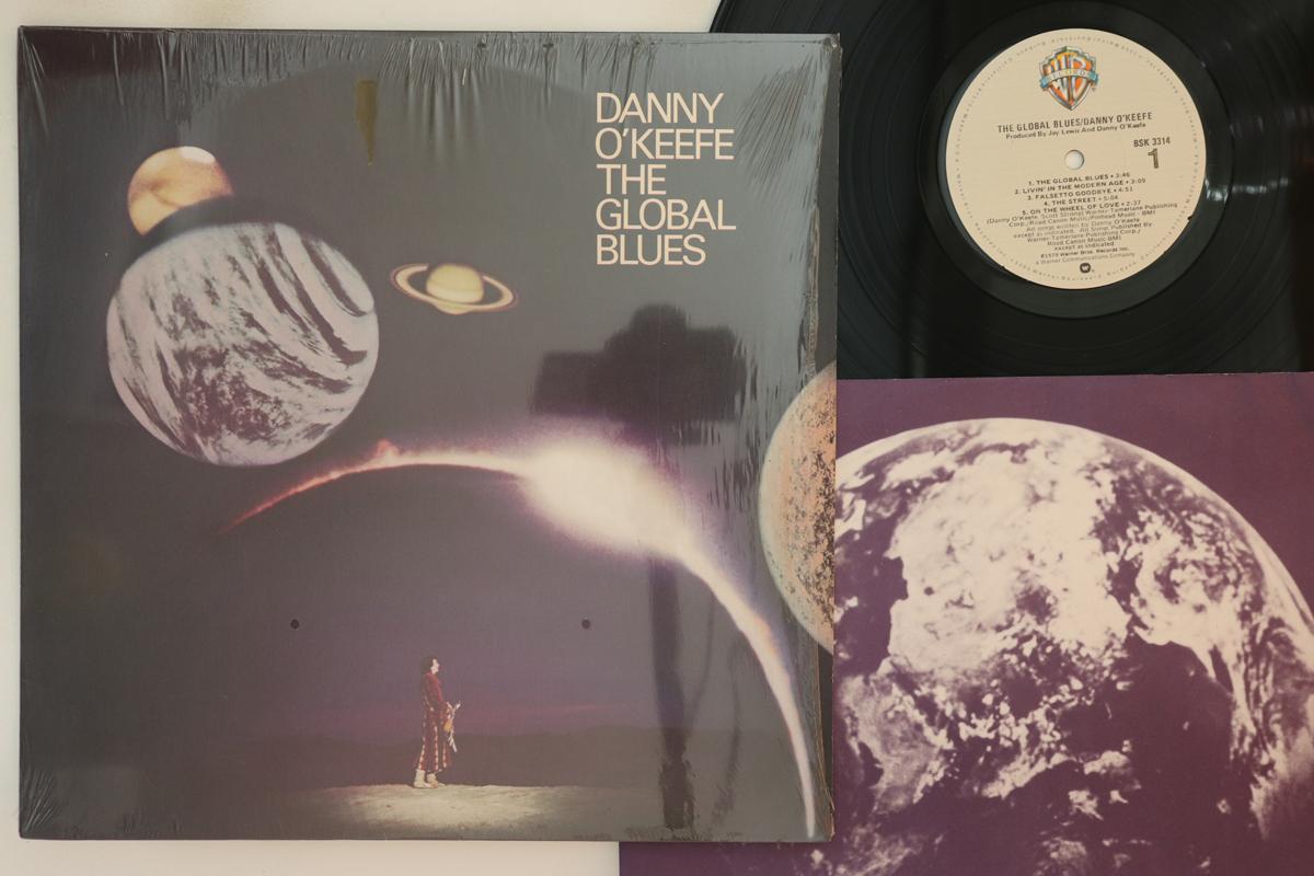 

LP Record DANNY OKEEFE Global Blues BSK3314 WARNER BROS 1979 US Folk Used