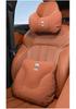 Tank Car Neck and Lumbar Support Pillow - Headrest and Cushion for Interior Car Decoration