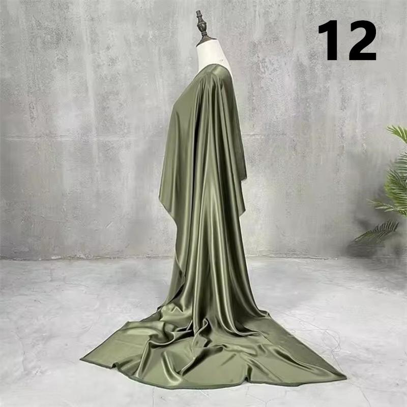 50x150cm Glatter Perlglanz-Satinstoff High-End Acetat Drapier-Satin für DIY Nähen Cheongsam Kleid Bekleidung