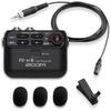 ZOOM F2-BT Lavalier with Microphone, 32 Bit Float Recording, Ultra Compact Recorder, Bluetooth Co...