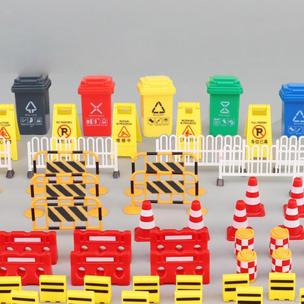 Construction Signs Playset Gift