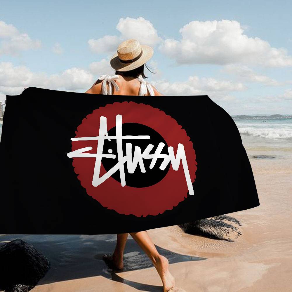 B-Billiard F-Fashion Brand N-Number 8 Microfiber Blanket Beach Towels Oversized Printing Super Absorbent Pool Towel Blanket