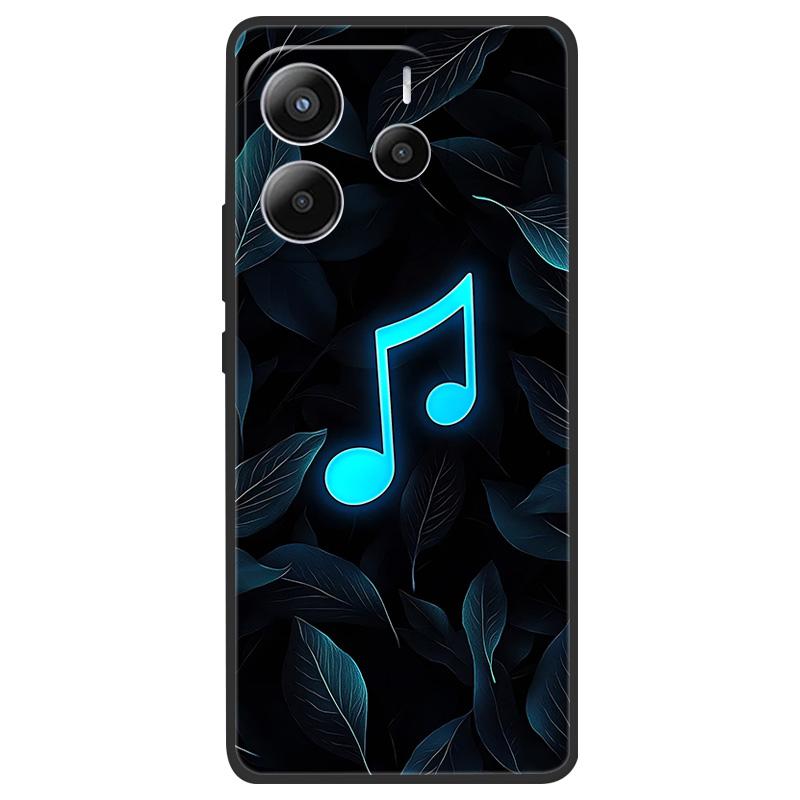 For Redmi Note 14 4G (Europe) Phone Case Marble Painting Pattern Soft Silicone Anti Drop Cover For Xiaomi Redmi Note14 4G Shell