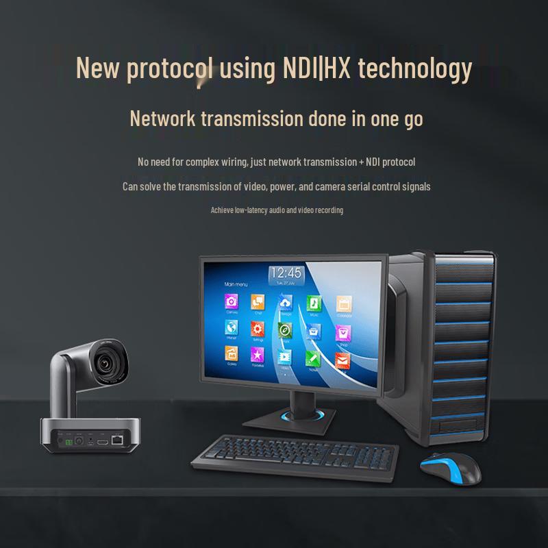 Tenveo VL10NDI HD PTZ Video Conferencing Camera with 10x Zoom (CN Version)