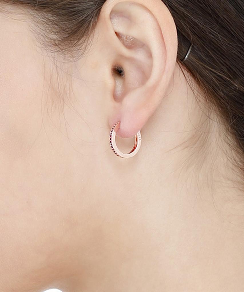 Ellejewelry Basic 14K Gf One-Touch Ring Earrings Elgpee230