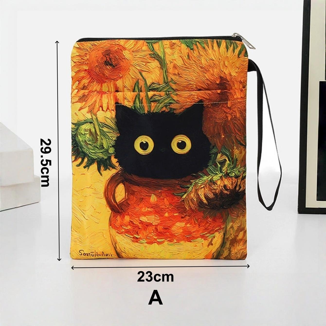 

Art Style Book Protection Bag/portable Storage Bag, Bible Bag, for Commuting To School, Library,Office,Travel,Stationery Storage