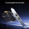 Ugreen PCIe Dual RJ45 Gigabit Ethernet Network Card (CN Version)