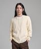 ANALOG MOOD 2-Way Round Cardigan Knit (Cream)